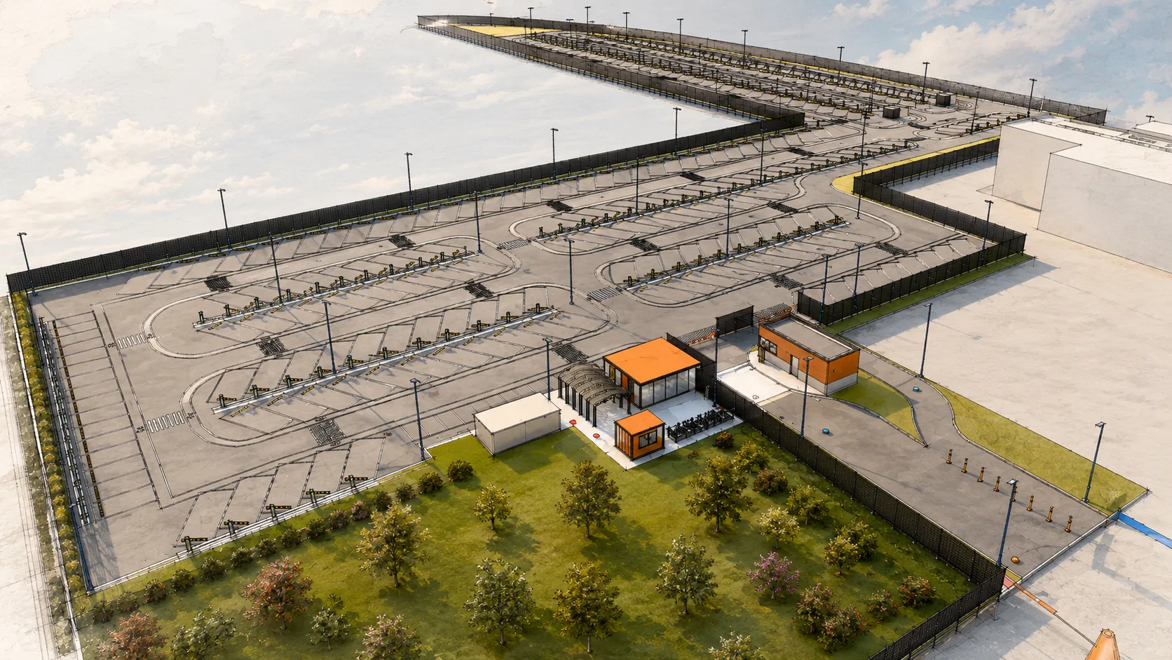 Erweiterung Stellplatz E-Mobilität
